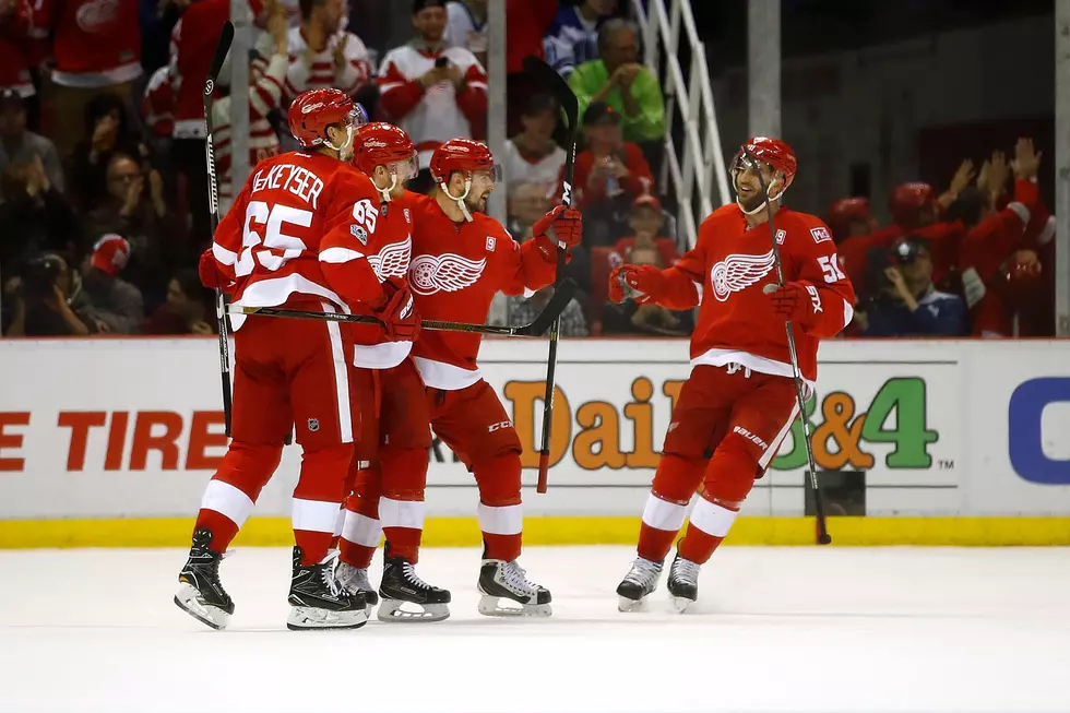 Point Totals Over/Under Released For NHL Teams, Red Wings Near The Bottom