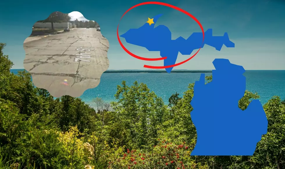 Michigan’s Oldest Concrete Road Is In Calumet