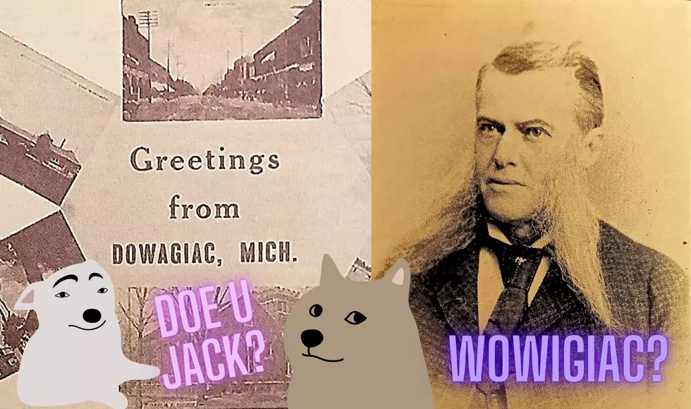 Early Dowagiac Postmasters Saved 200 Envelopes Showing Mis-Spelling of City