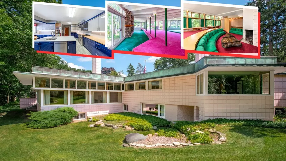 The Inside of this Midland Home is a Funhouse of Color and Mirrors!